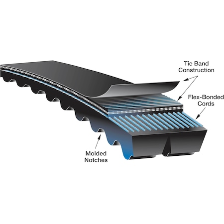 Tri-Power PowerBand Belts,12/BX84